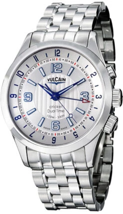 Vulcain Aviator Cricket Dual Time Men's Watch Model 100133.210M
