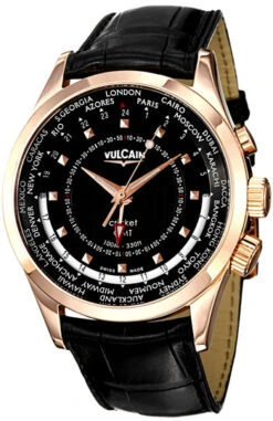 Vulcain Aviator Cricket GMT 2009 Men's Watch Model 100535.223L