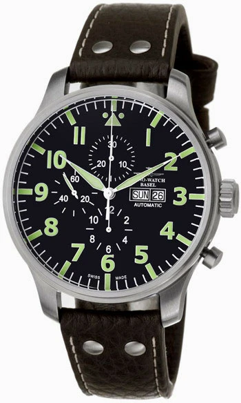 Zeno Oversized Pilot Oversized Navigator Pilot Chronograph Men's Watch Model 10557-A1-DECK