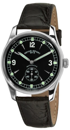 Revue Thommen Manufacture Collection Sport 50s Men's Watch Model 15001.2537