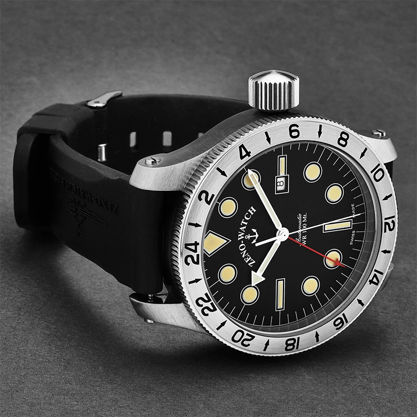 Zeno Jumbo GMT Men's Watch Model 1563-A1 - Image 2