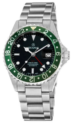 Grovana GMT Diver Men's Watch Model 1572.2134