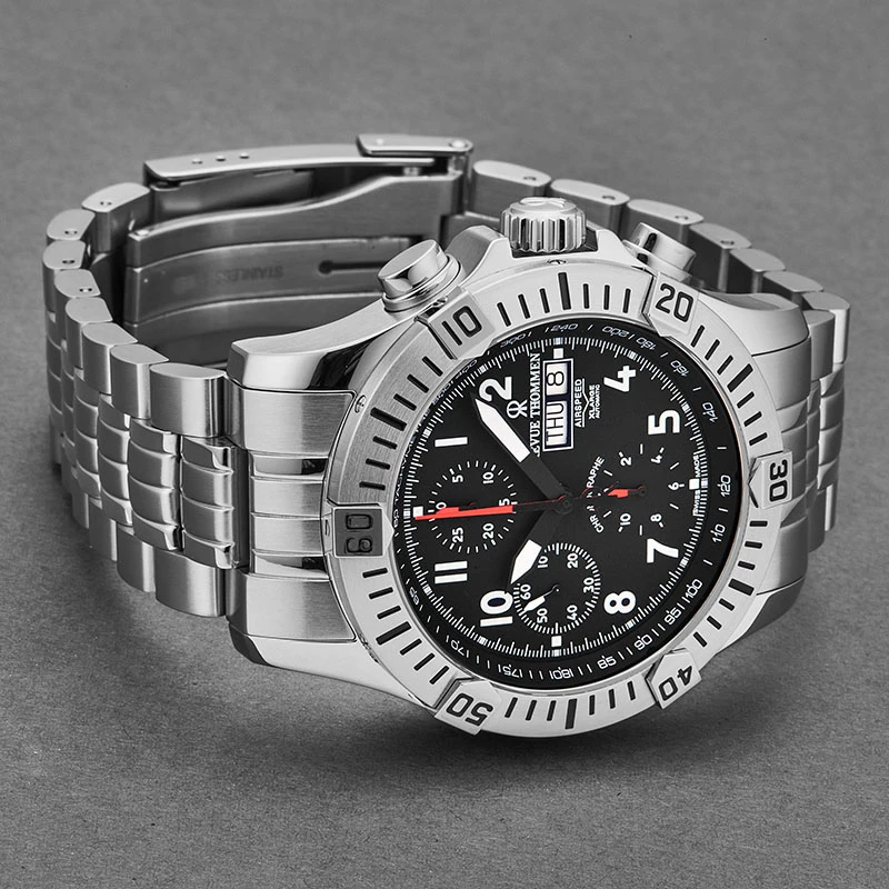 Revue Thommen Airspeed Xlarge Pioneer Chrono Men's Watch Model 16071.6134 - Image 2