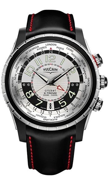 Vulcain Aviator Cricket GMT Extreme Men's Watch Model 161925.163CF