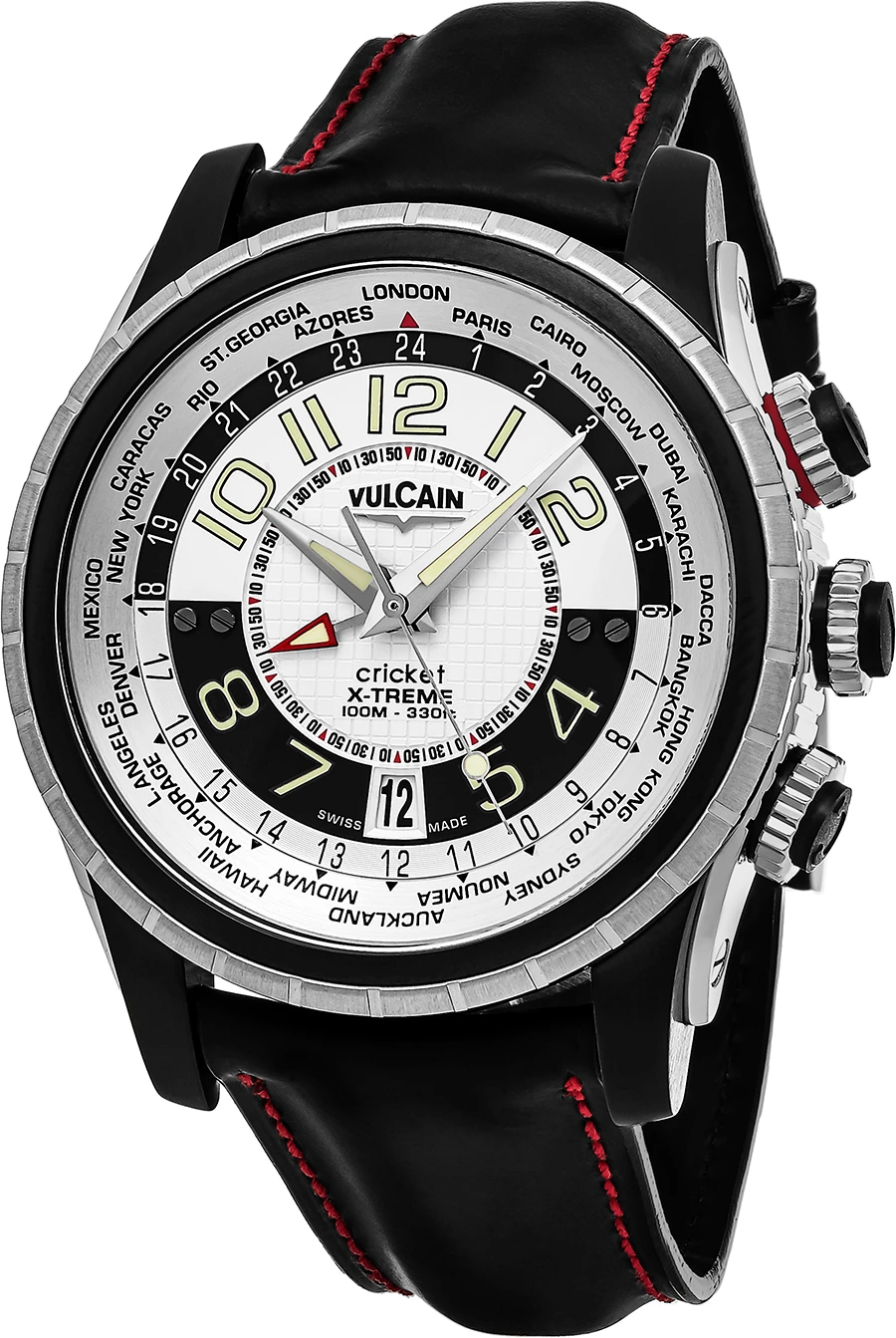 Vulcain Aviator Cricket GMT Extreme Men's Watch Model 161925.163CF - Image 2