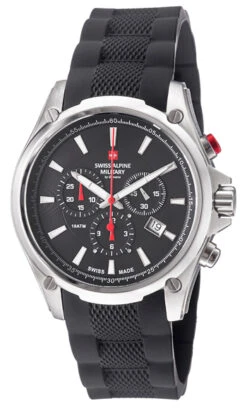 Swiss Alpine Military Red Force Men's Watch Model 1635.9837