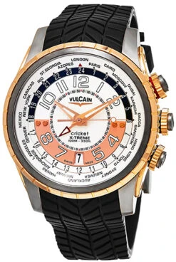 Vulcain Aviator Cricket GMT Men's Watch Model 165925.166RF