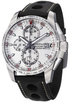 Chopard Mille Miglia GT XL Chrono Speed Silver In Titanium Men's Watch Model 168459-3041