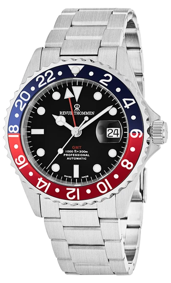Revue Thommen Diver GMT Men's Watch Model 17572.2135