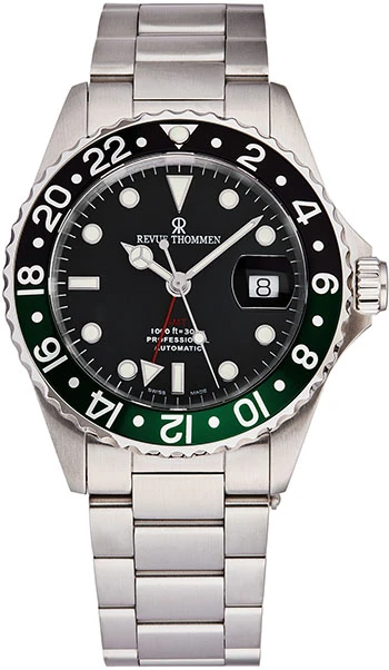 Revue Thommen Diver GMT Men's Watch Model 17572.2138