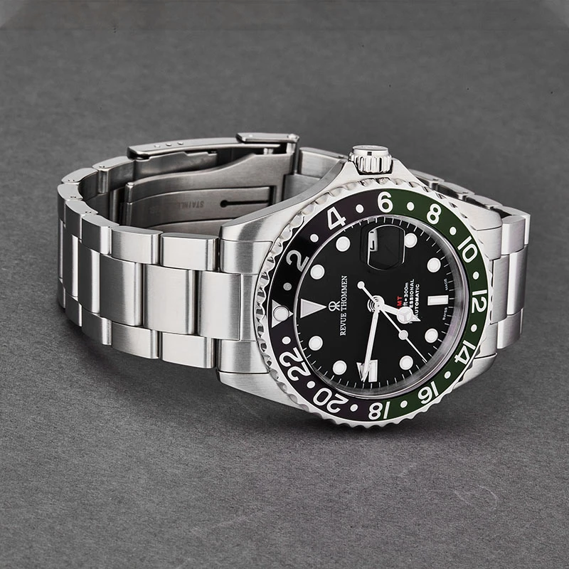 Revue Thommen Diver GMT Men's Watch Model 17572.2138 - Image 2
