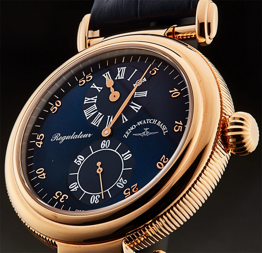 Zeno Jaquet Regulator Men's Watch Model 1781F-PGR-H4 - Image 3