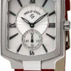 Philip Stein Classic Square Philip Stein Women's 'Classic Square' Mother Of Pearl Dial Red Leather Strap Quartz Watch Ladies Watch Model 21-CMOP-MR