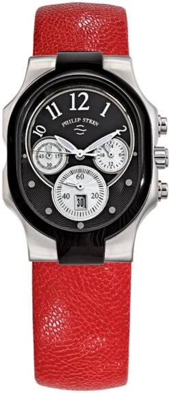 Philip Stein Signature Classic Chronograph Ladies Watch Model 22TB-FB-CPR