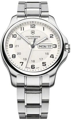 Swiss Army Officers Day Date Men's Watch Model 241551