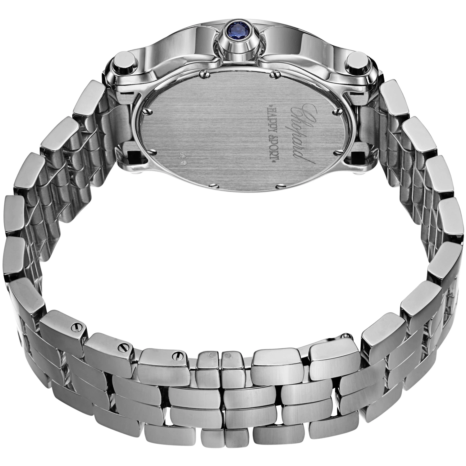 Chopard Happy Sport Round Ladies Watch Model 278477-3013 - Image 2