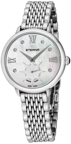 Eterna Small Seconds 34 Mm Ladies Watch Model 2801.41.66.1743