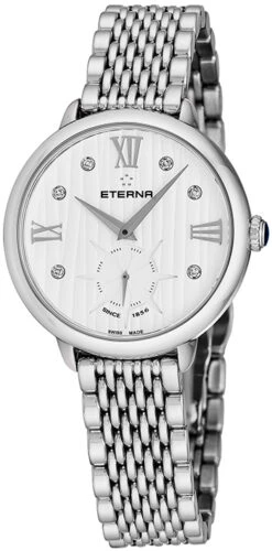 Eterna Small Seconds 34 Mm Ladies Watch Model 2801.41.96.1743