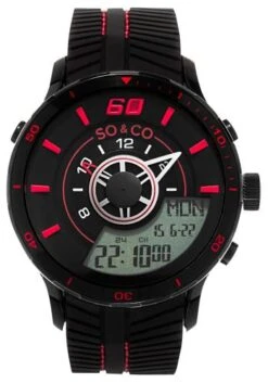 SO & CO Monticello Men's Watch Model 295035BLACK