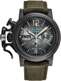 Graham Chronofighter Vintage Aircraft Men's Watch Model 2CVAV.B17A.T35B