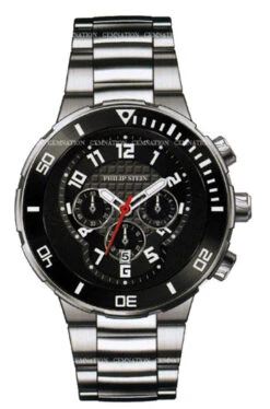 Philip Stein Active Extreme 46mm Chronograph Unisex Watch Model 33-XB-SS