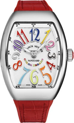 Franck Muller Vanguard Ladies Watch Model 35QZCLDSILRED
