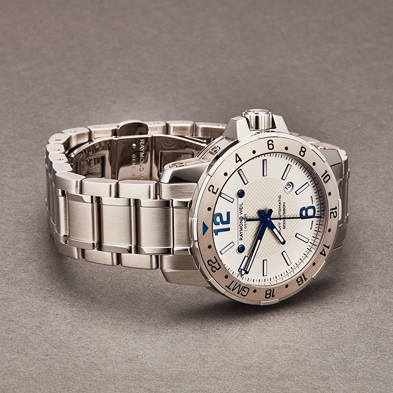 Raymond Weil Nabucco GMT Men's Watch Model 3800.ST05657 - Image 3