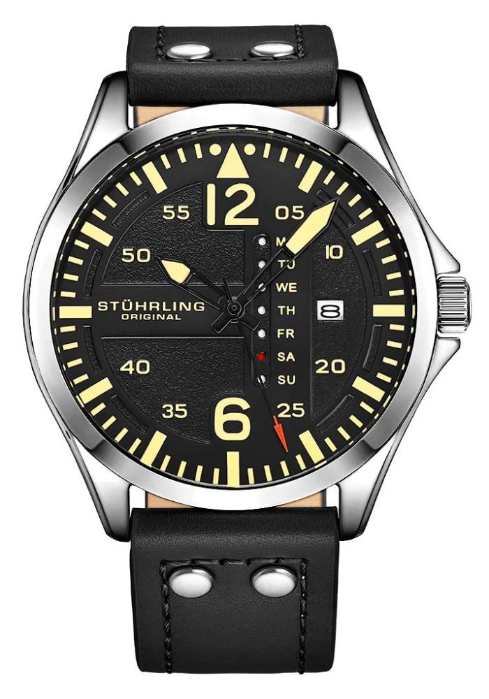 Stuhrling Aviator Men's Watch Model 3916.1 - Image 4