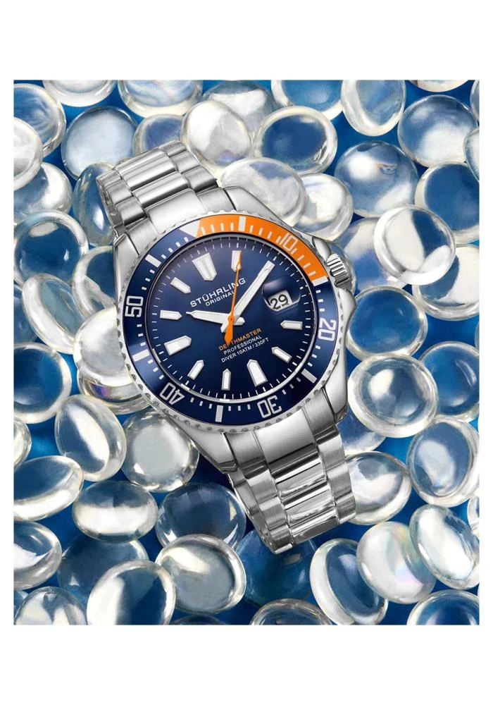 Stuhrling Aquadiver Men's Watch Model 3950A.12 - Image 2