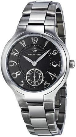 Philip Stein Signature Round 40MM Mid Unisex Watch Model 42-FB-SS