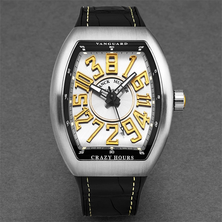 Franck Muller Vanguard Crazy Hours Men's Watch Model 45CHACBRYELSIL - Image 2
