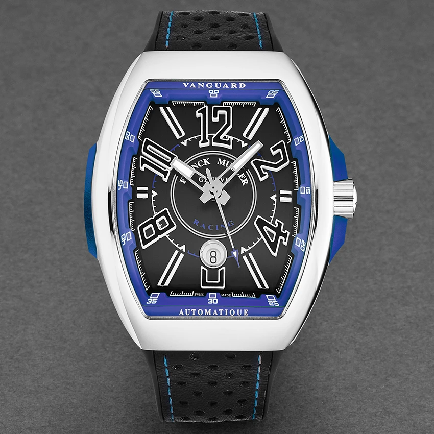 Franck Muller Vanguard Racing Men's Watch Model 45SCRACINGBLKBU - Image 4