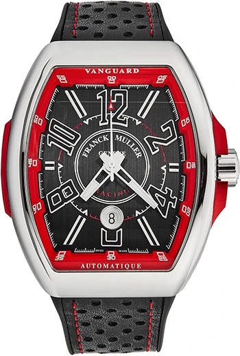 Franck Muller Vanguard Racing Men's Watch Model 45SCRACINGBLKRD