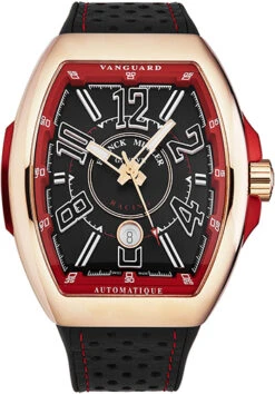 Franck Muller Vanguard Racing Men's Watch Model 45SCRCGBLKGLDRD