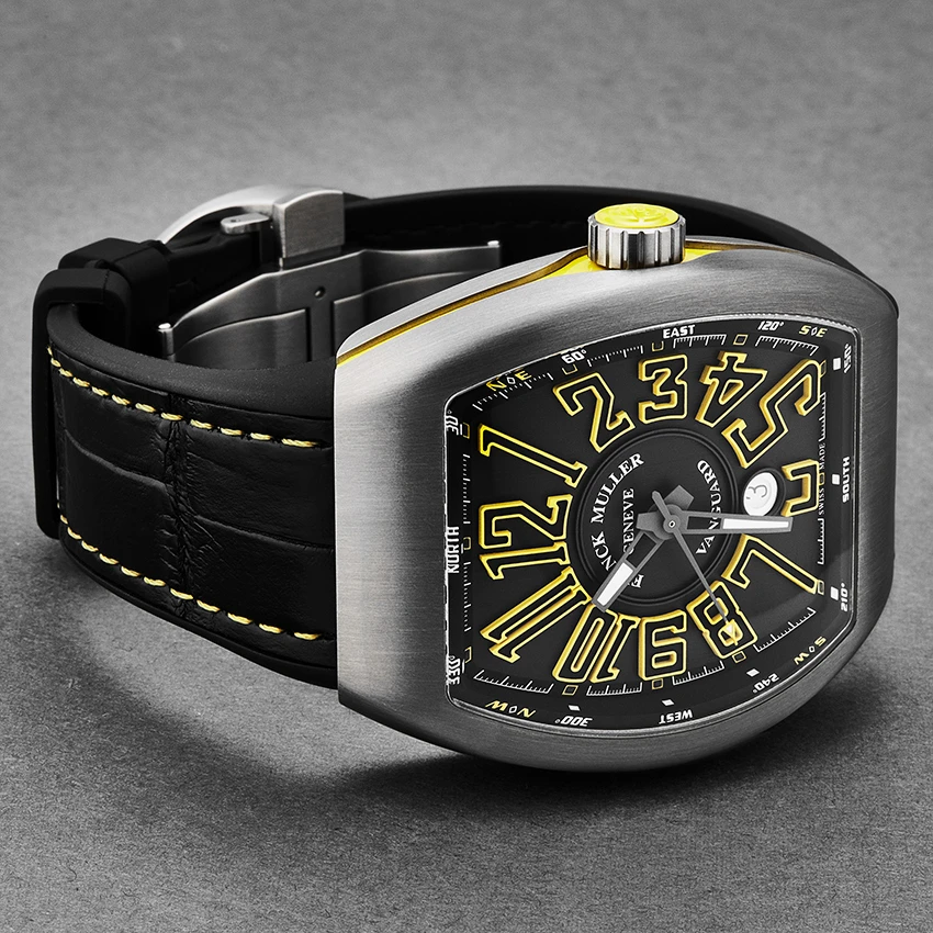 Franck Muller Vanguard Men's Watch Model 45SCSTLBLKYEL - Image 4
