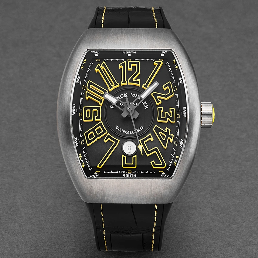 Franck Muller Vanguard Men's Watch Model 45SCSTLBLKYEL - Image 2