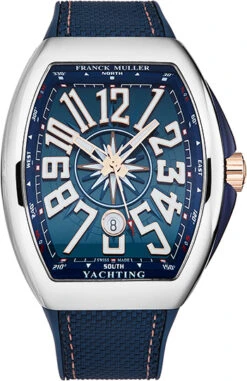Franck Muller VanguardYACT Men's Watch Model 45SCYACHTBLU5CN