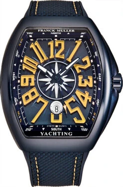 Franck Muller VanguardYACT Men's Watch Model 45SCYACHTBLUYEL