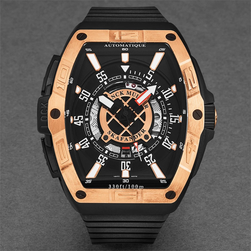Franck Muller SkaFander Men's Watch Model 46SCSKFBLKBKGD1 - Image 3