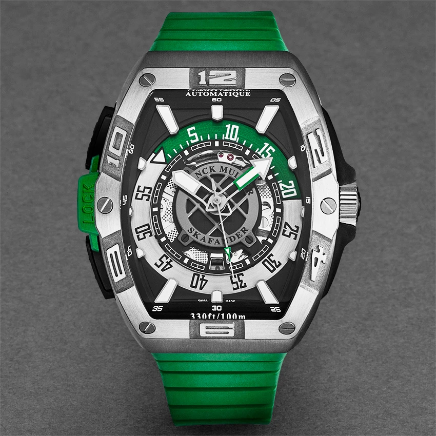 Franck Muller SkaFander Men's Watch Model 46SCSKFBLKGRN - Image 2