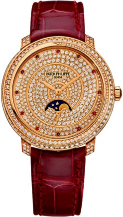Patek Philippe Complications Diamond Ribbon Joaillerie Ladies Watch Model 4968-400R