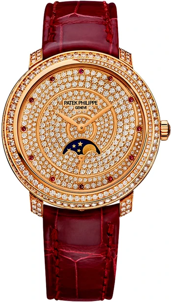 Patek Philippe Complications Diamond Ribbon Joaillerie Ladies Watch Model 4968-400R
