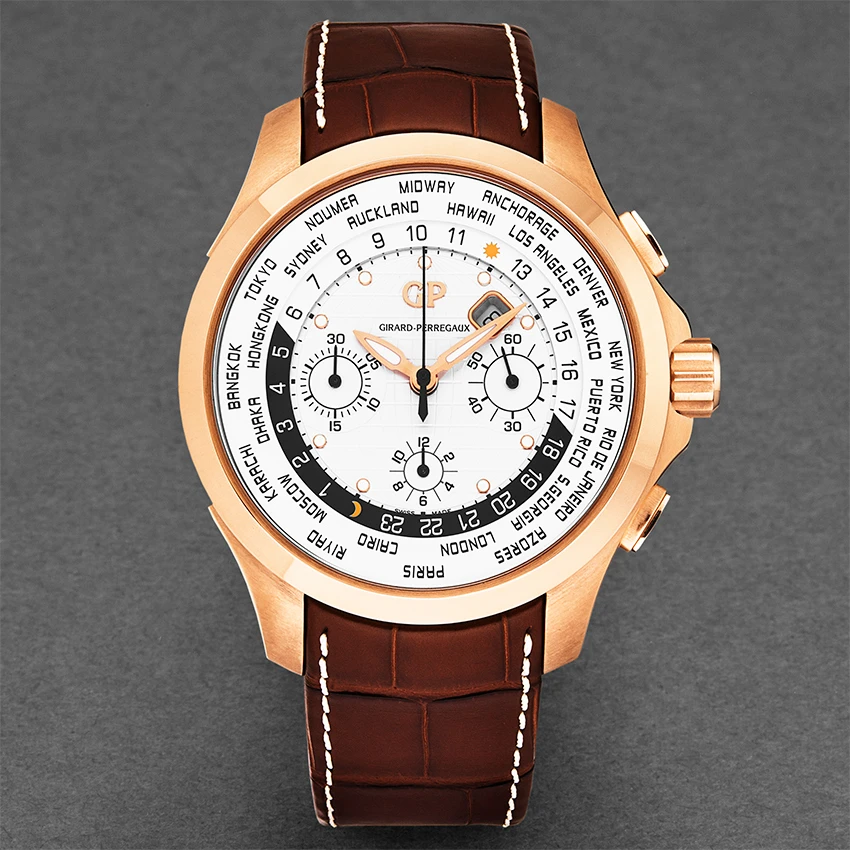 Girard-Perregaux World Timer Men's Watch Model 4970052134BB6B - Image 4