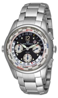 Girard-Perregaux World Timer WW.TC Chronograph World Timer WW.TC Financial Chronograph Men's Watch Model 49805-11-255-11A