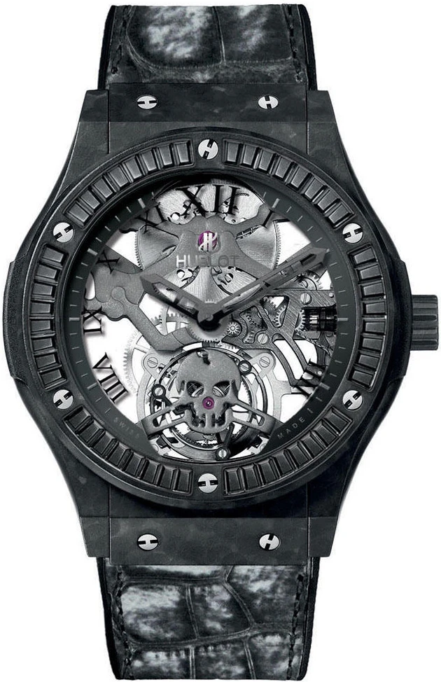 Hublot Classic Fusion Limited Edition Skull Carat Men's Watch Model 505.UC.0140.LR.1900.SKULL - Image 2