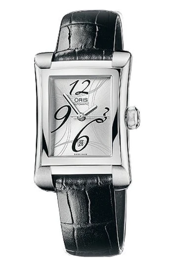Oris Miles Rectangular Ladies Watch Model 56176204061LS