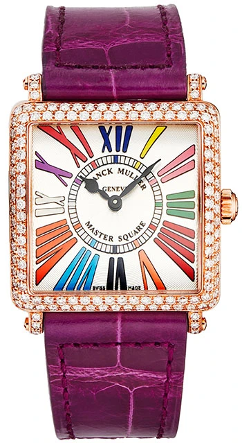 Franck Muller Master Square Ladies Watch Model 6002LQZCDDR5N