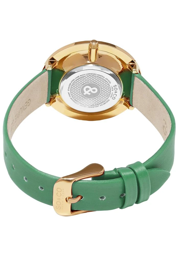 SO & CO SoHo Ladies Watch Model 625274GREEN - Image 2