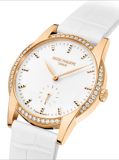Patek Philippe Calatrava Ladies Watch Model 7122-200R-001 - Image 3