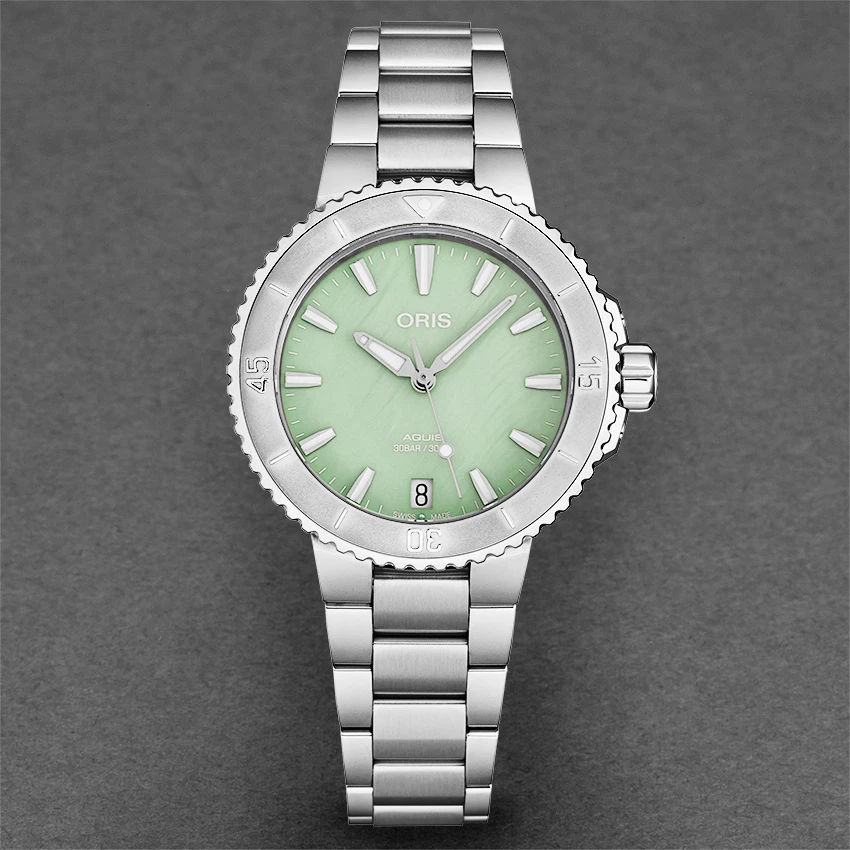 Oris Aquis Ladies Watch Model 73377704157MB - Image 4